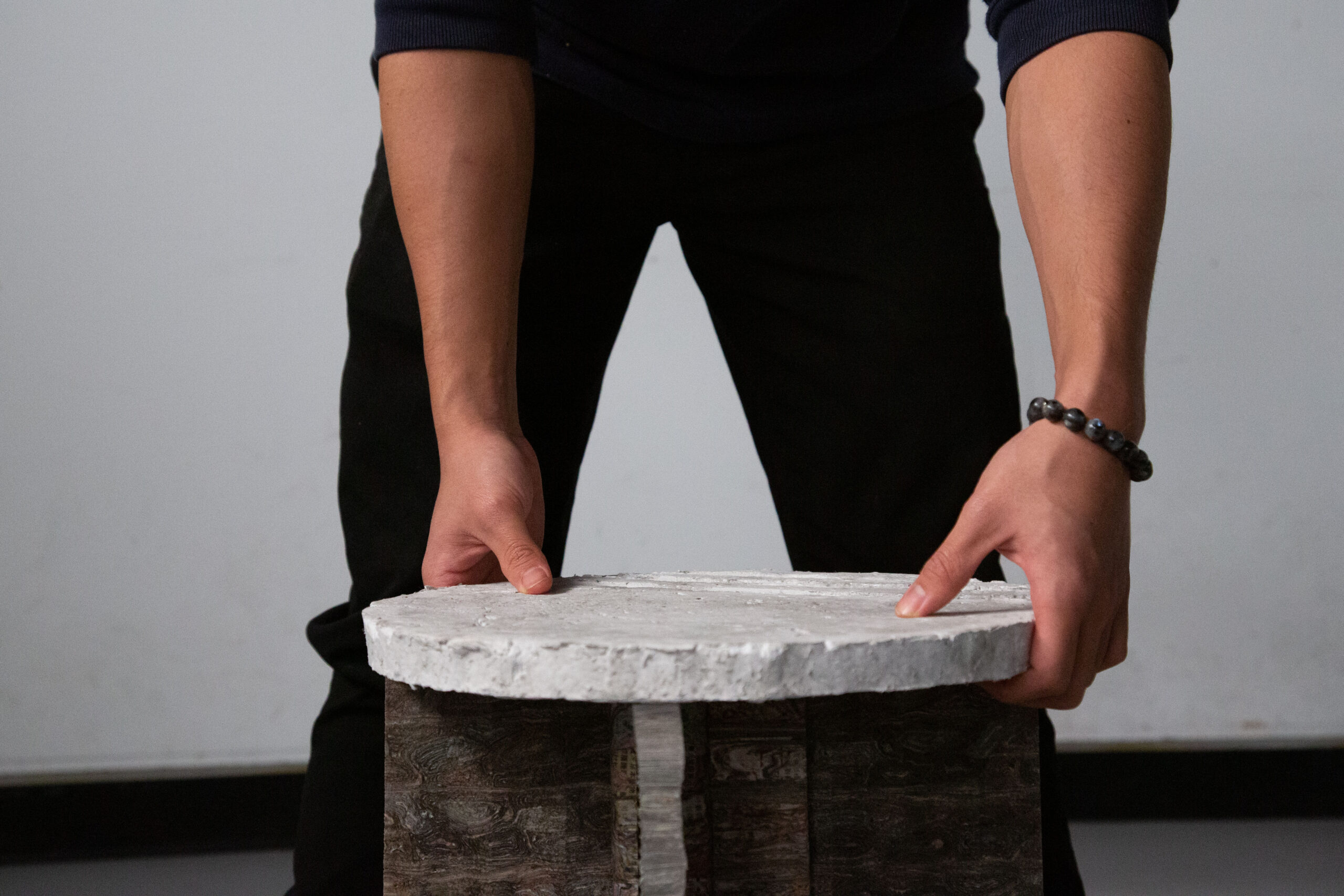 Senior BASc(Design+) students Tse Fergal Yau Wai and Huynh Ngoc Anh Duy ...