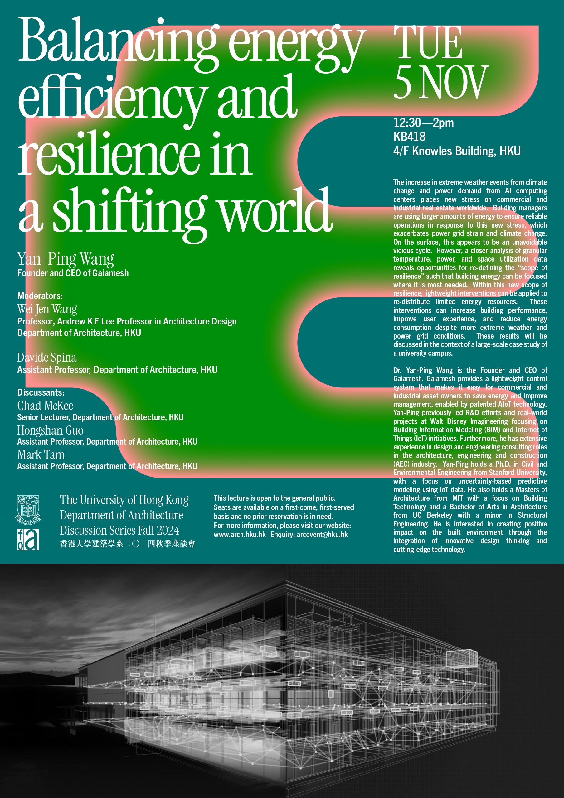 Balancing energy efficiency and resilience in a shifting world